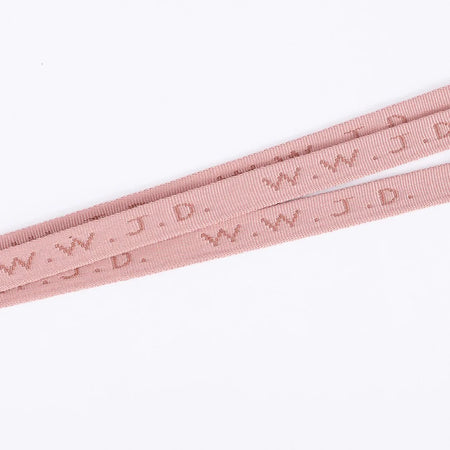 BRACELET WOVEN WWJD PINK PK25