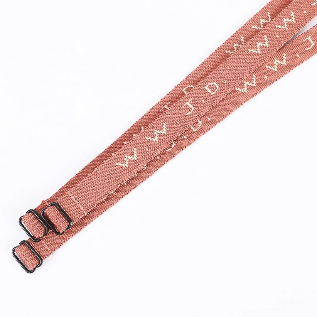 BRACELET WOVEN WWJD TERRA COTTA PK25