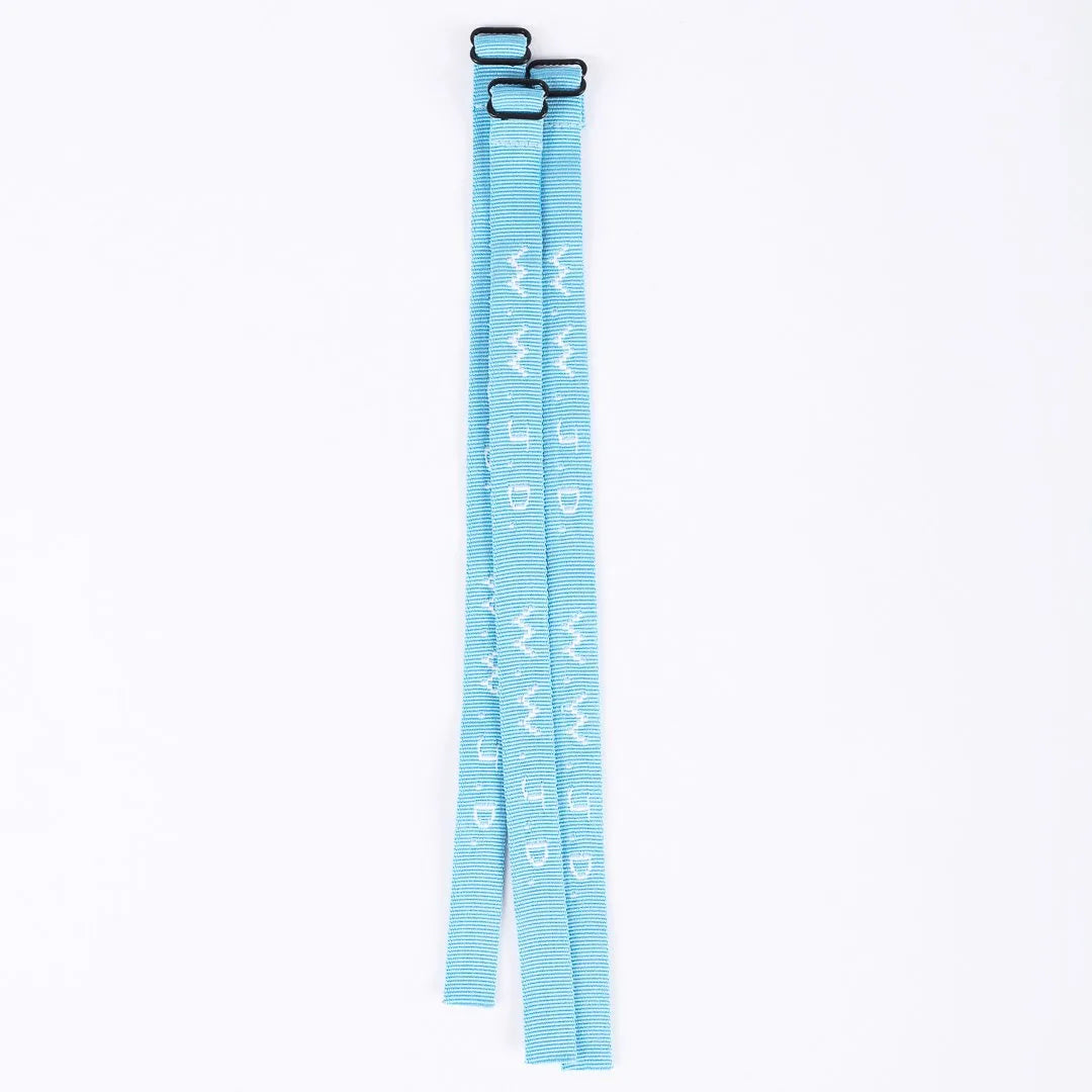 BRACELET WOVEN WWJD LIGHT BLUE PK25