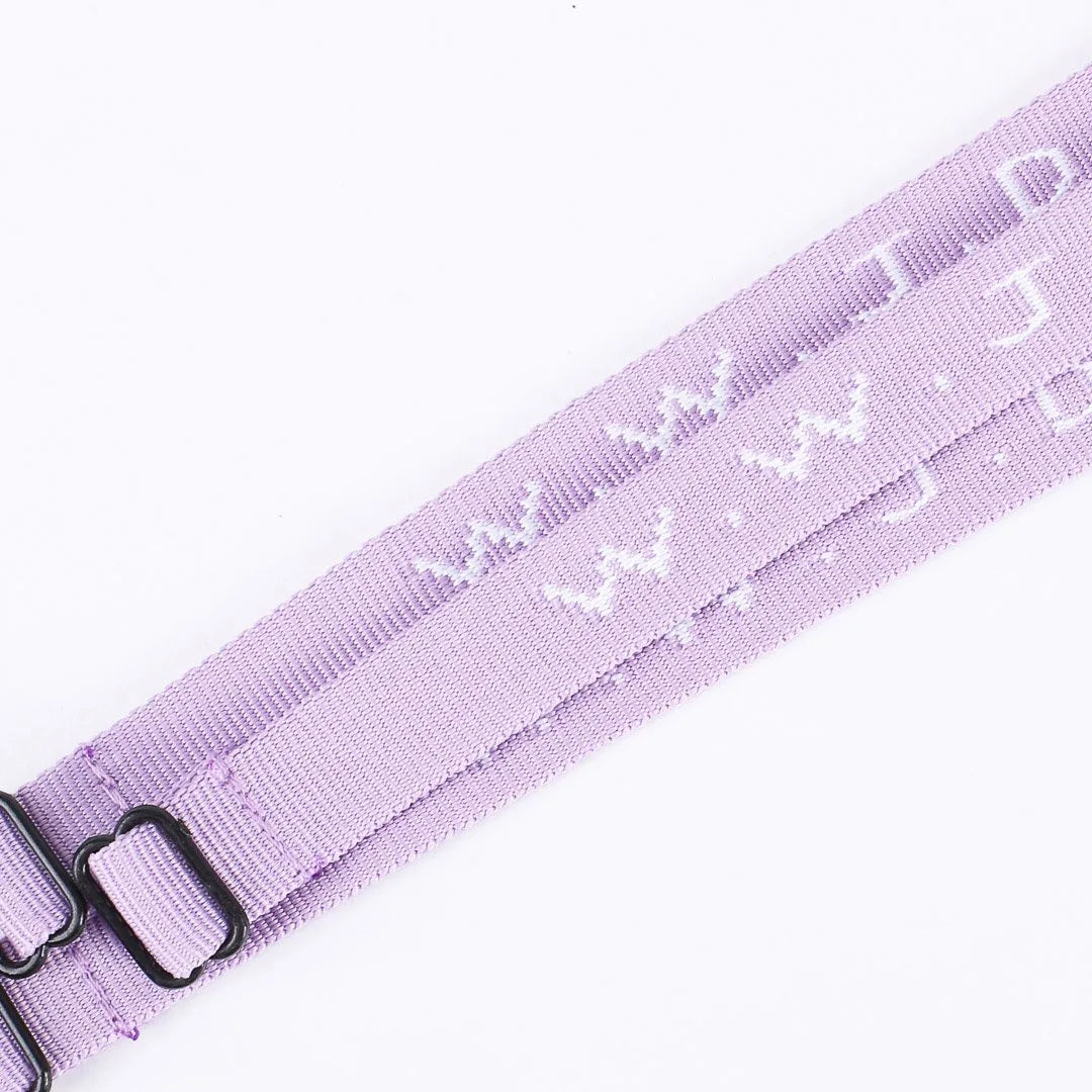 BRACELET WOVEN WWJD VIOLET PK25
