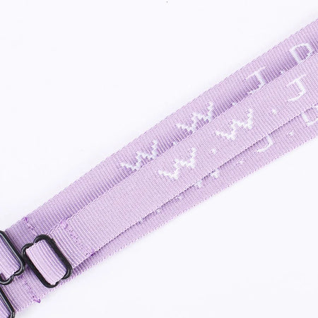 BRACELET WOVEN WWJD VIOLET PK25
