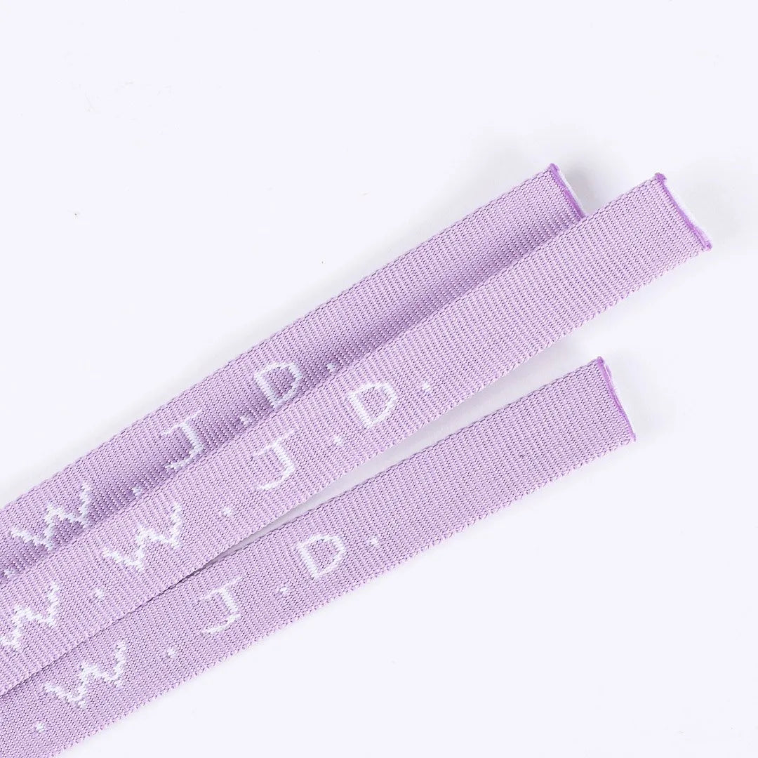 BRACELET WOVEN WWJD VIOLET PK25