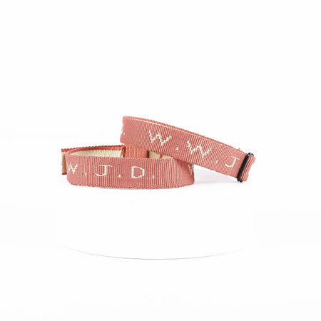 BRACELET WOVEN WWJD ASSORTED LIGHT PK150