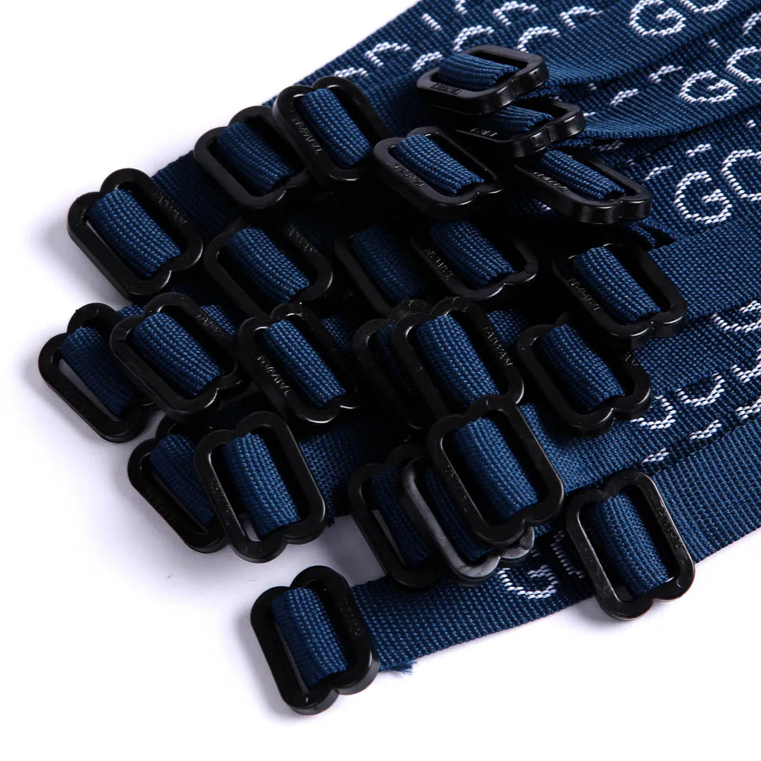 BRACELET WOVEN GOD LOVES YOU DELTA BLUE PK25