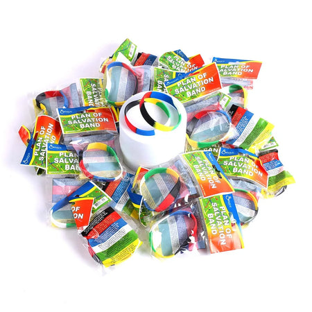 BRACELET SILICONE PLAN OF SALVATION PK24