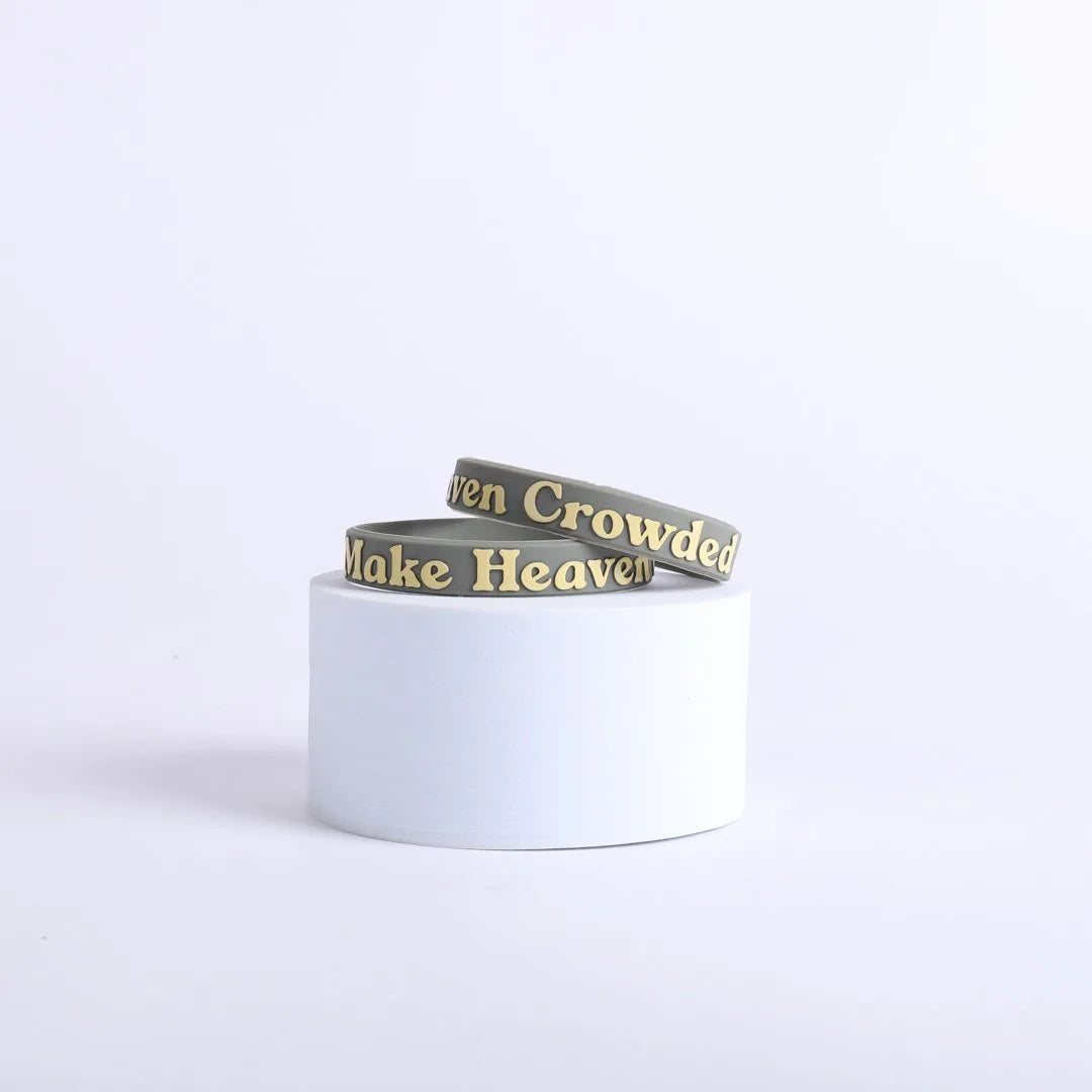 POWER BAND MAKE HEAVEN CROWDED LG 1/2" - PK12