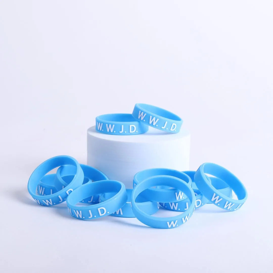 POWER BAND WWJD SM 1/2" - PK12