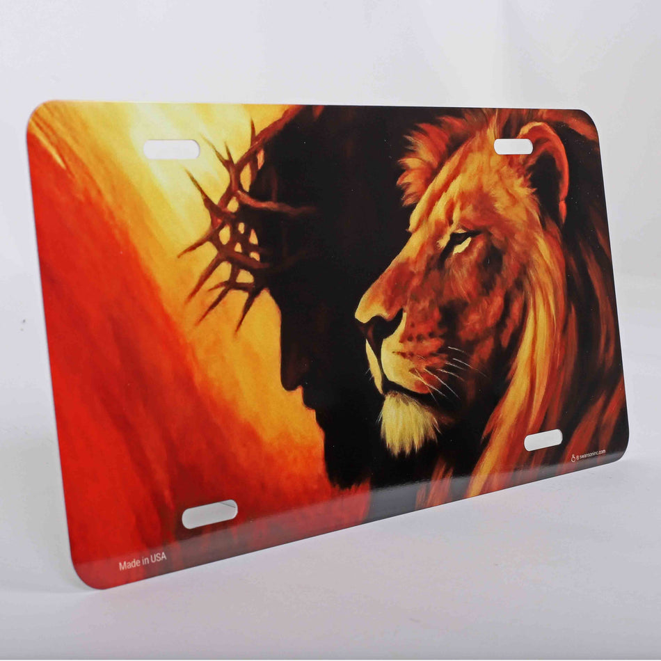 AUTOTAG JESUS AND THE LION