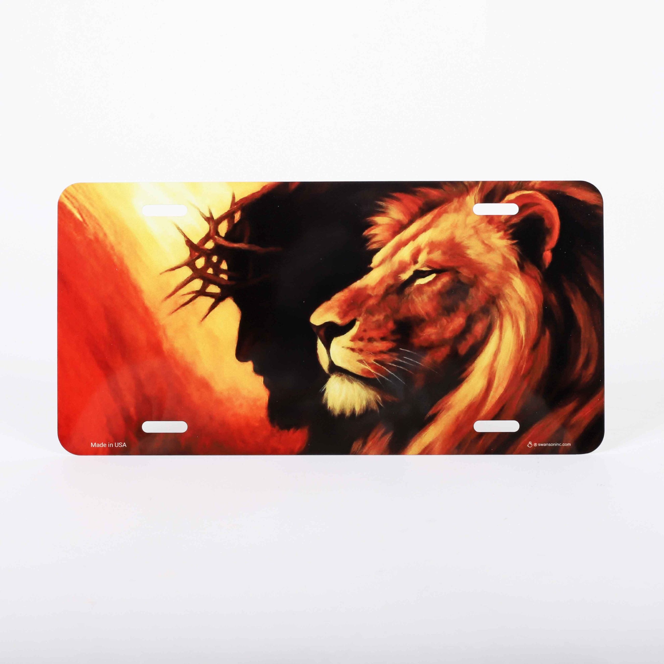 AUTOTAG JESUS AND THE LION