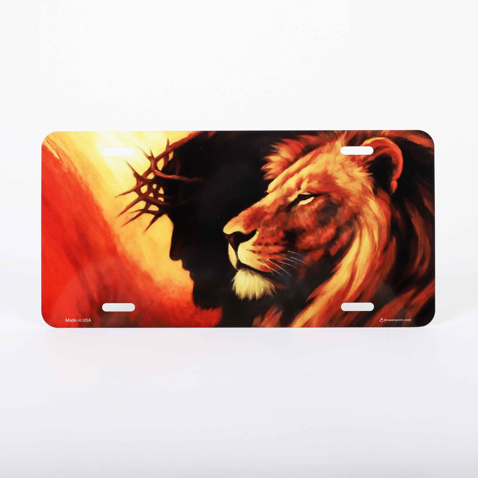 AUTOTAG JESUS AND THE LION