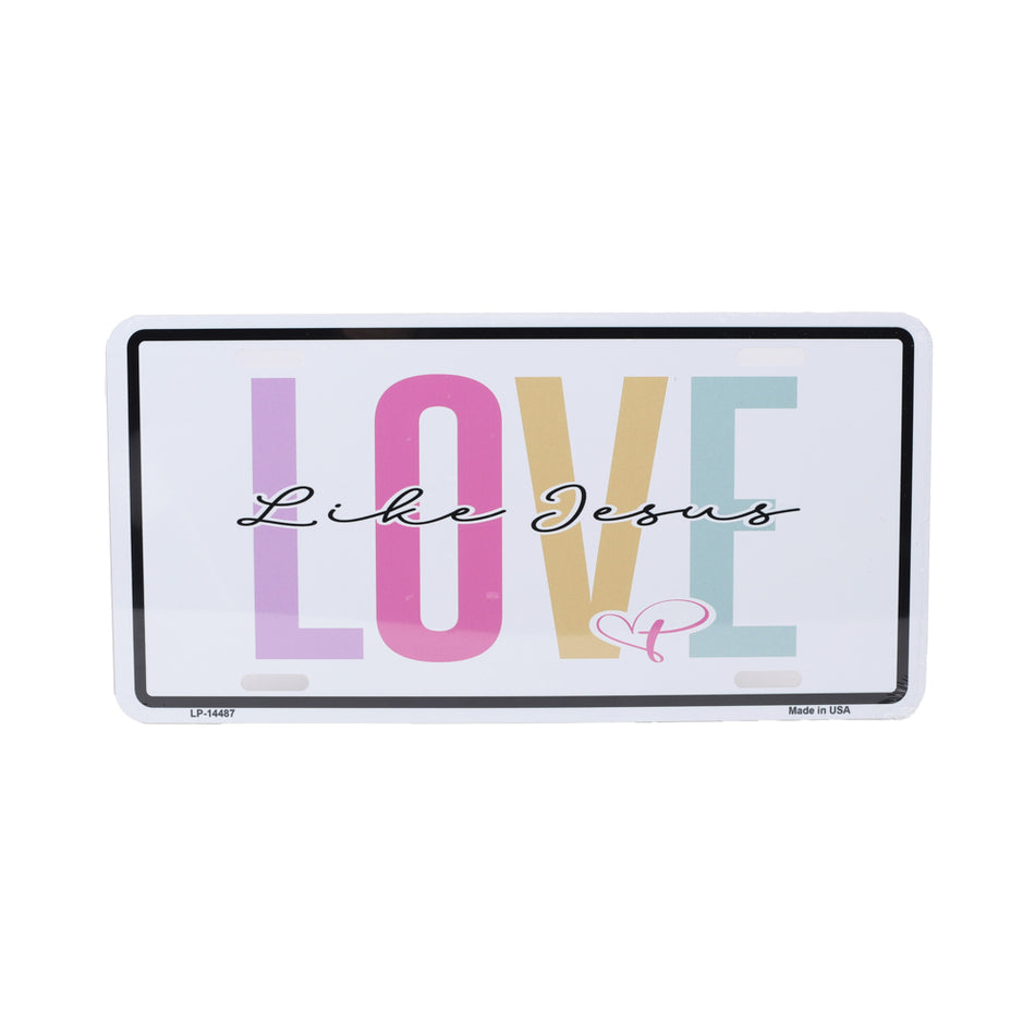 AUTOTAG LOVE LIKE JESUS