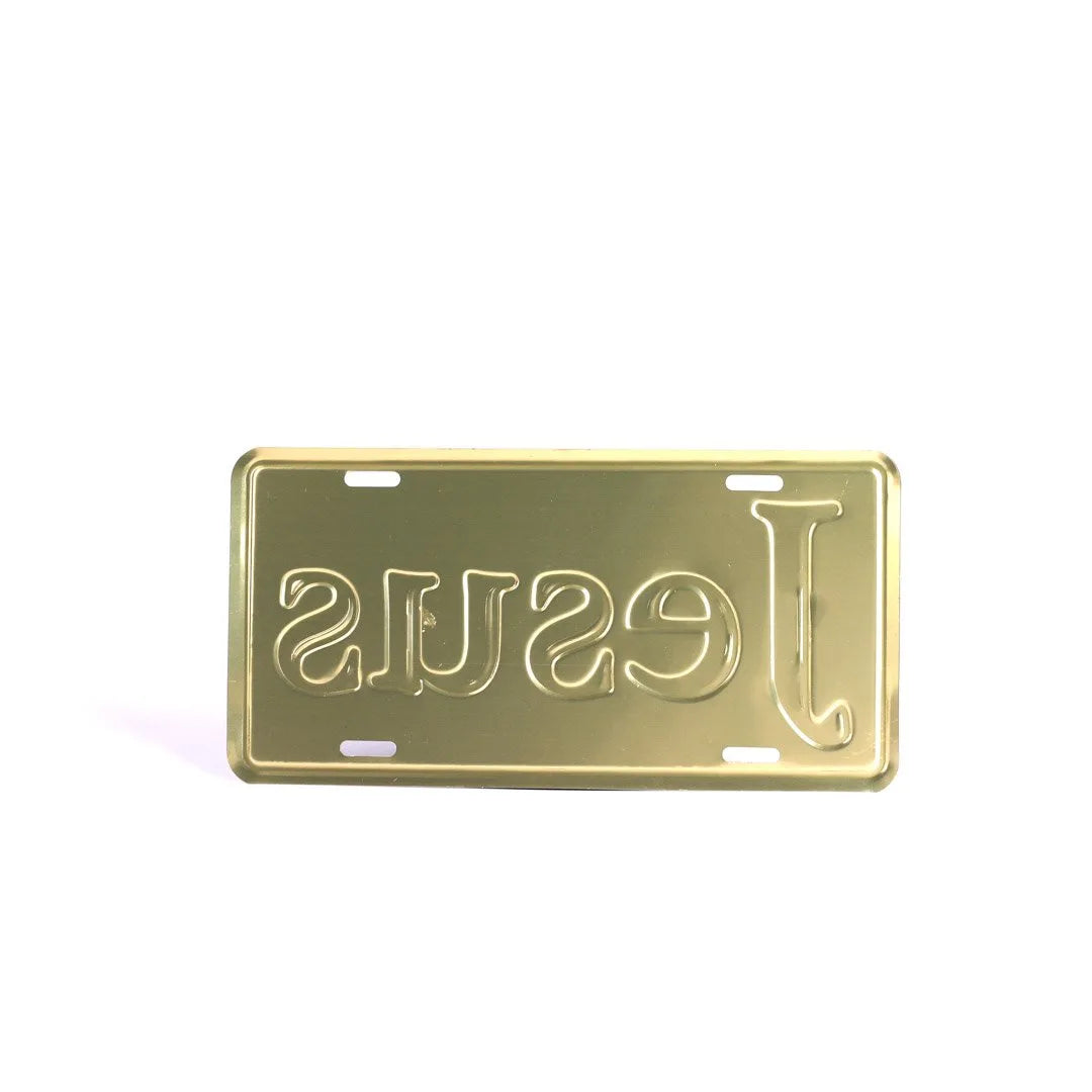 AUTOTAG DELUXE JESUS GOLD