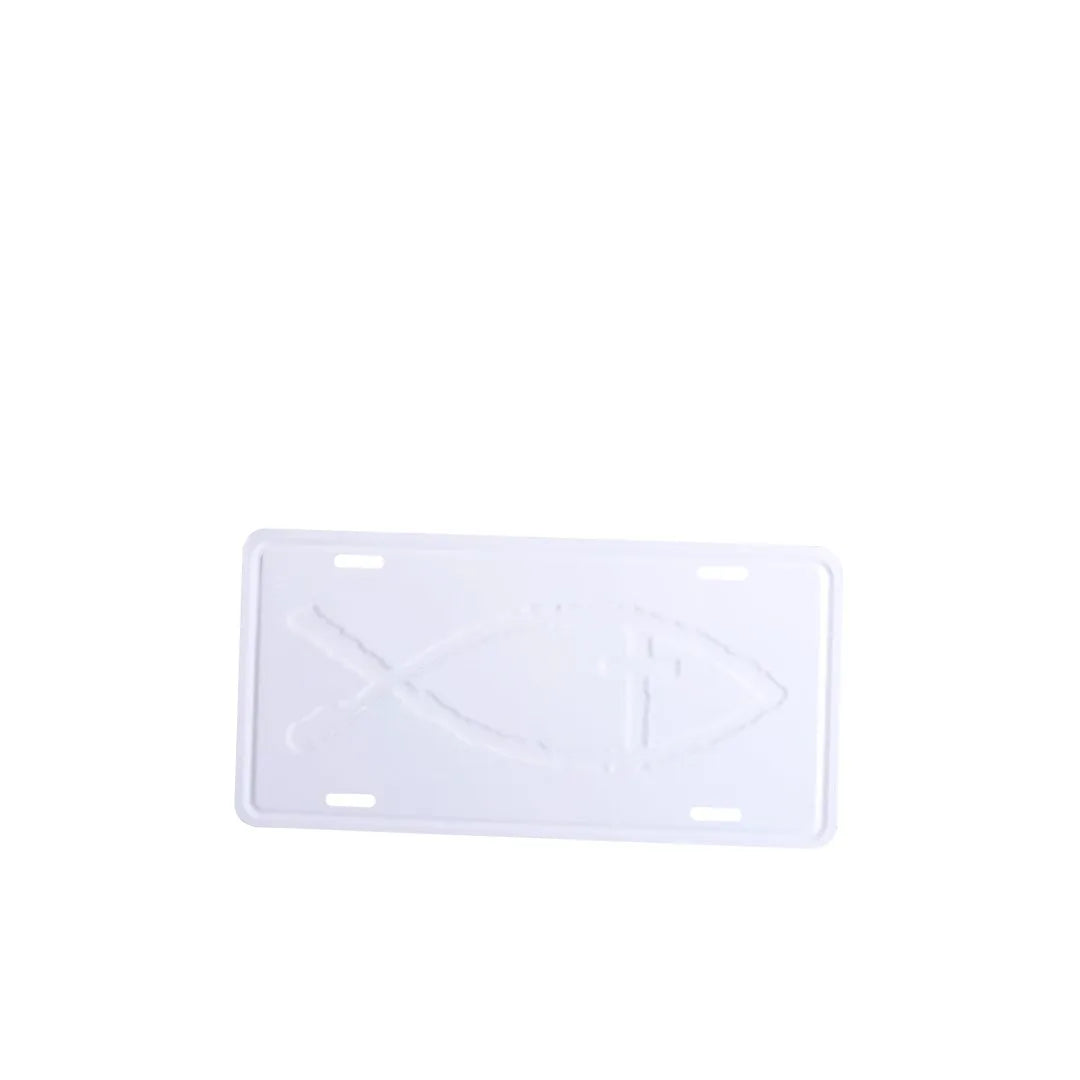 AUTOTAG DELUXE FISH CROSS SILVER