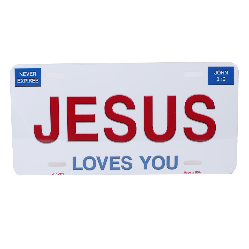 AUTOTAG JESUS LOVES YOU