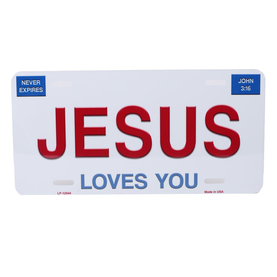 AUTOTAG JESUS LOVES YOU