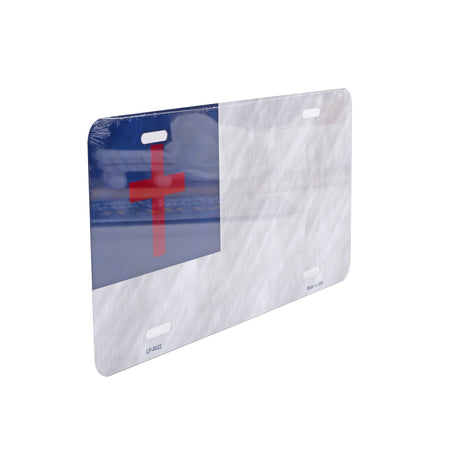 AUTOTAG CHRISTIAN FLAG