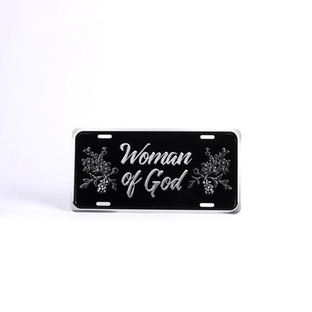 AUTOTAG DELUXE WOMAN OF GOD SILVER