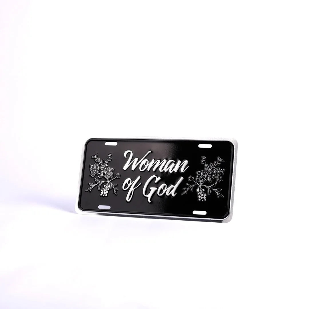 AUTOTAG DELUXE WOMAN OF GOD SILVER