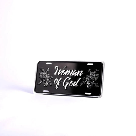 AUTOTAG DELUXE WOMAN OF GOD SILVER