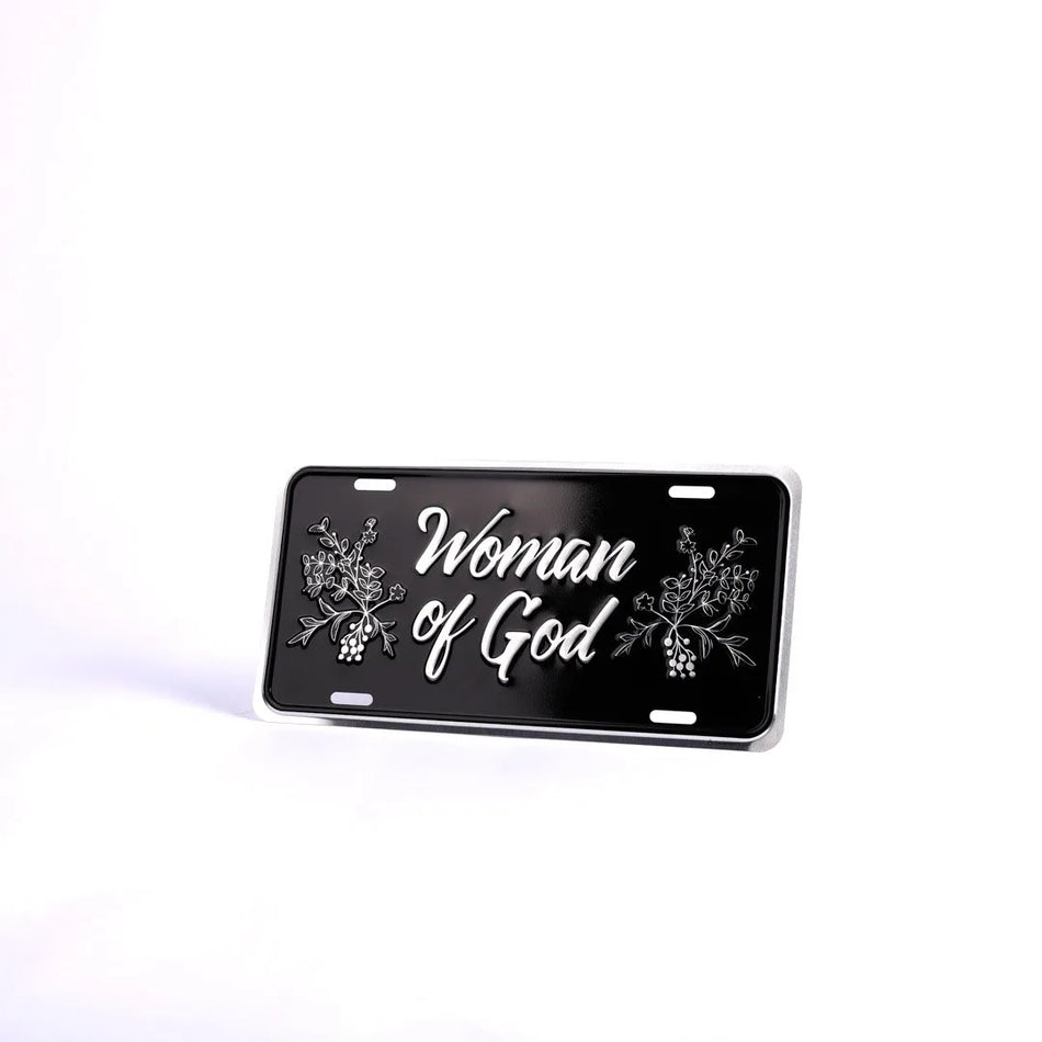 AUTOTAG DELUXE WOMAN OF GOD SILVER