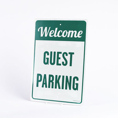 PARKING SIGN WELCOME GUEST
