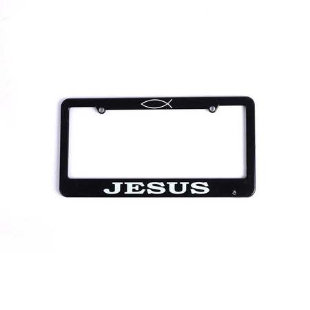 TAG FRAME JESUS/FISH