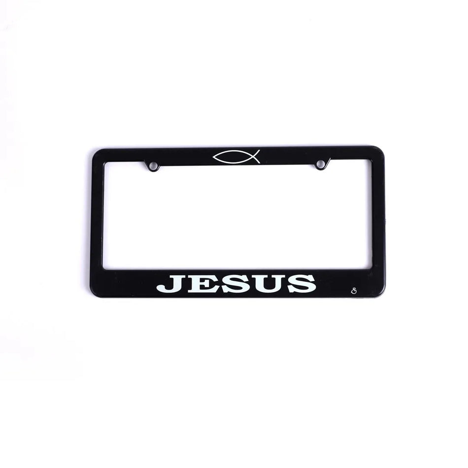 Jesus/Fish Auto Frame by Swanson Christian Products