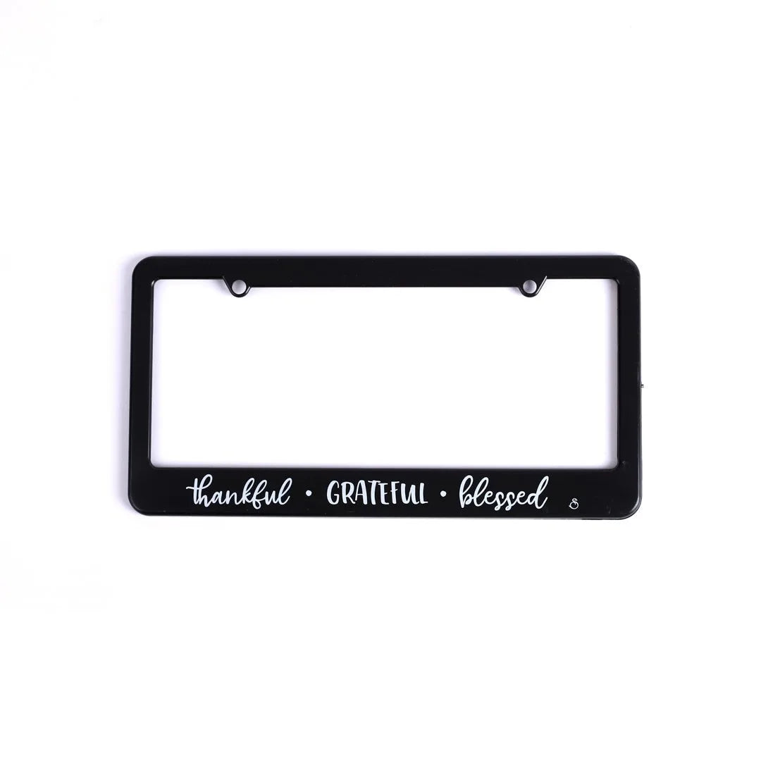 TAG FRAME THANKFUL GRATEFUL BLESSED
