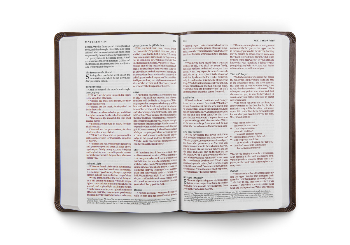 ESV Premium Gift Bible, Red Letter by Crossway, product view 2