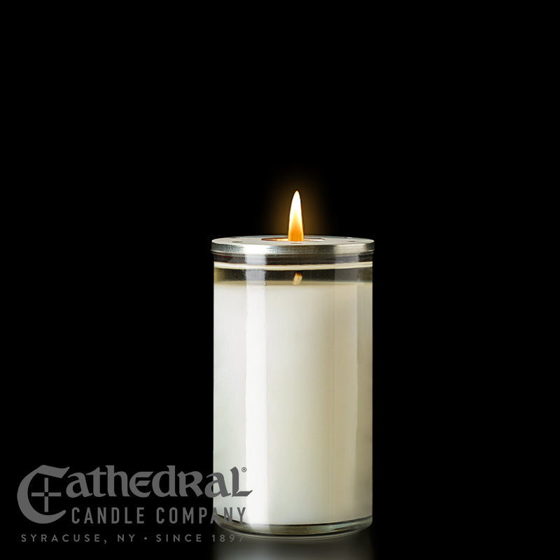 72-Hour Beeswax Crystal Chapel Lights by Anchor Christian Distributors