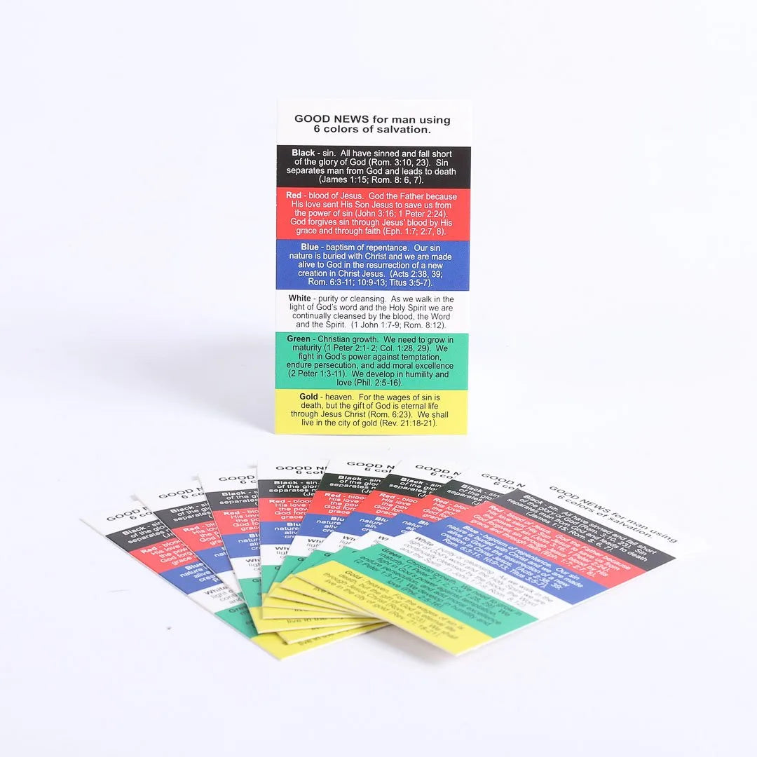 PLAN OF SALVATION CARDS PK100