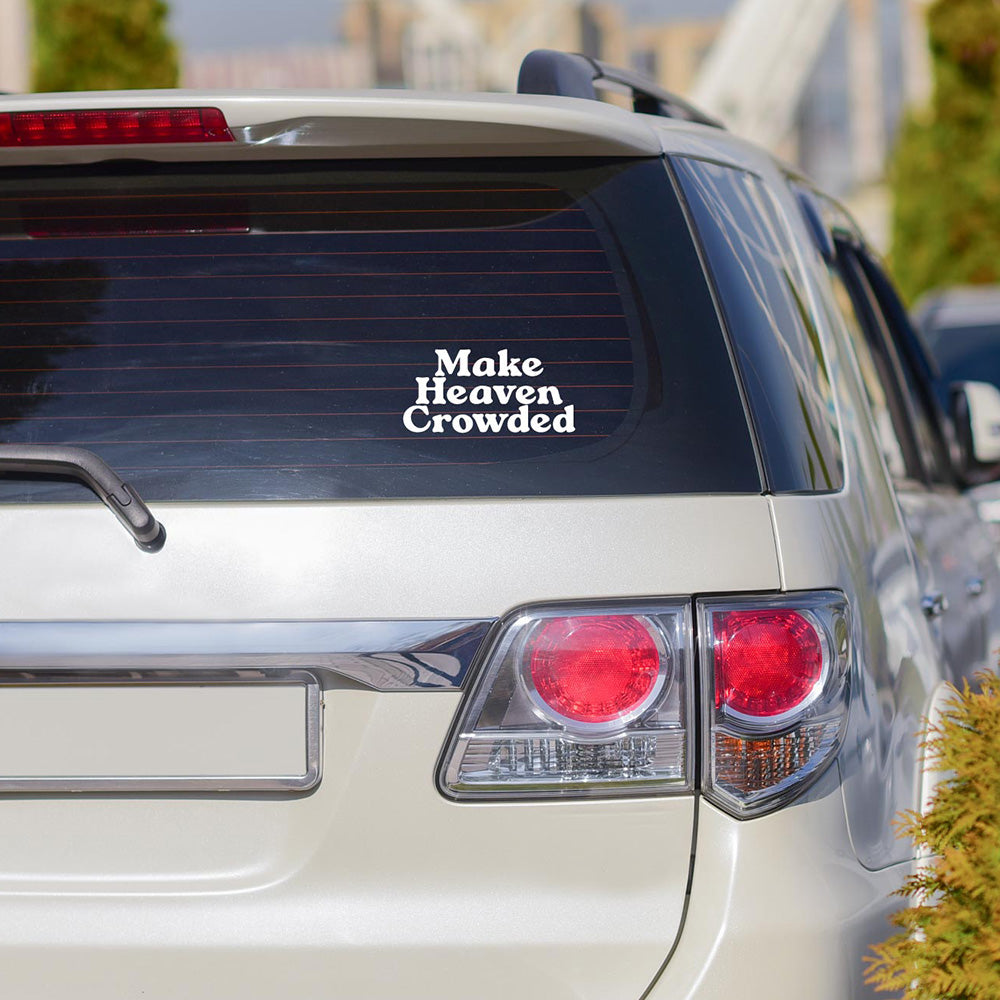 DECAL VINYL MAKE HEAVEN
