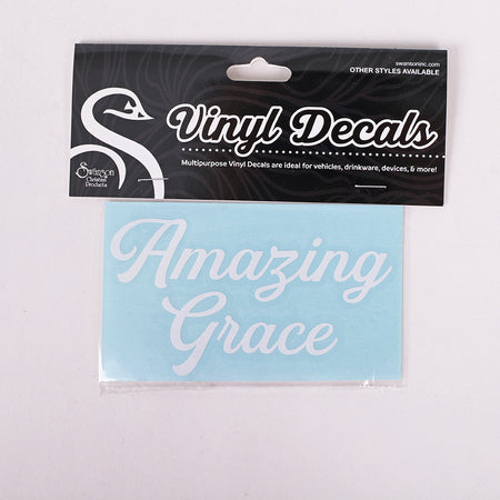 DECAL VINYL AMAZING GRACE