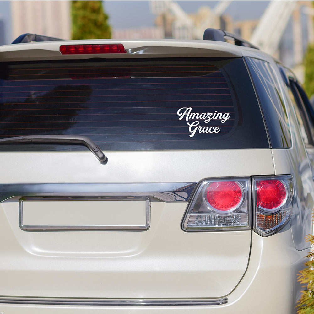 DECAL VINYL AMAZING GRACE