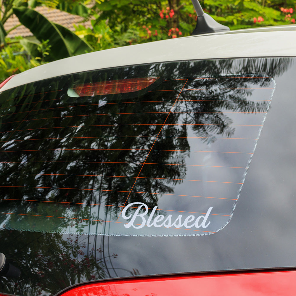 DECAL VINYL BLESSED