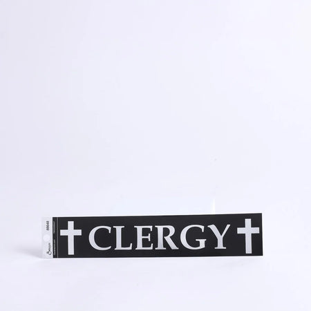 DECAL VINYL CLERGY CHROME PK6