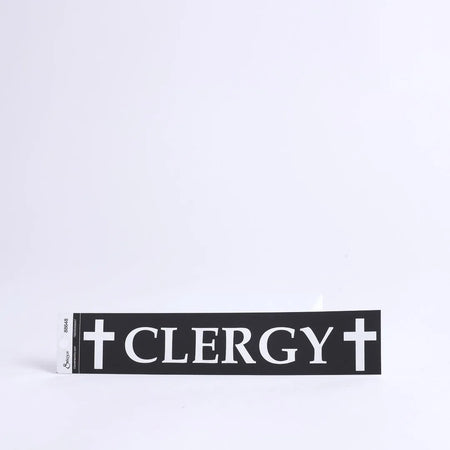 DECAL VINYL CLERGY CHROME PK6