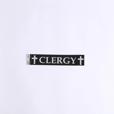 DECAL VINYL CLERGY CHROME PK6