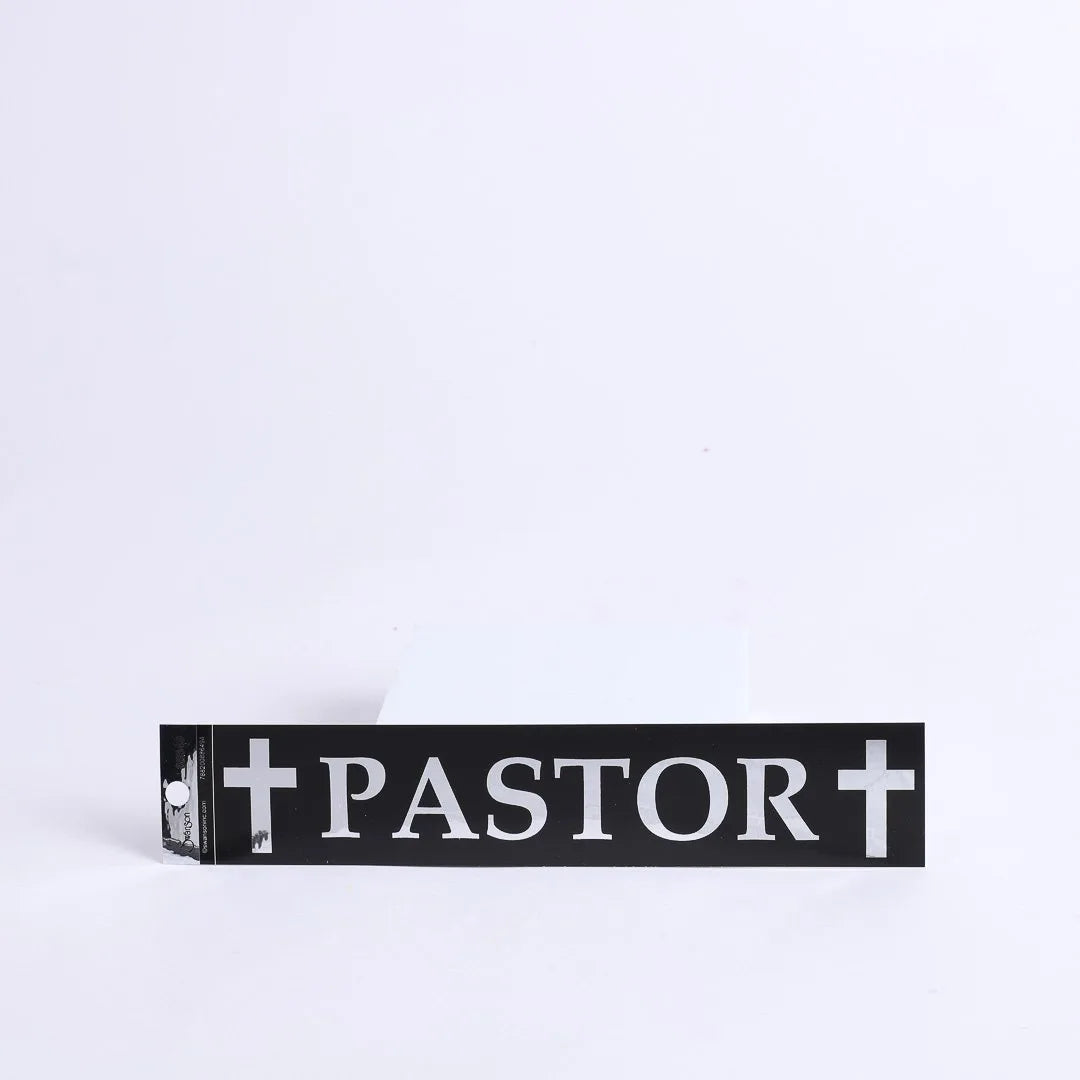DECAL VINYL  PASTOR CHROME PK6