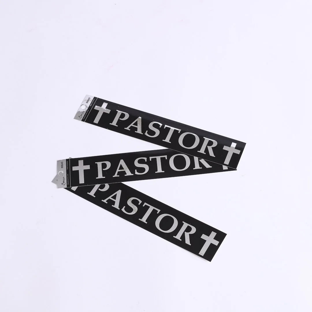 DECAL VINYL  PASTOR CHROME PK6