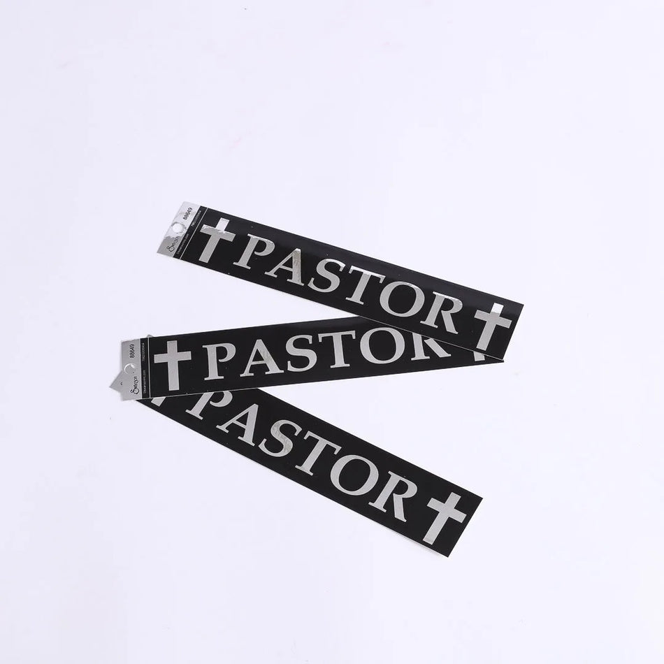 DECAL VINYL  PASTOR CHROME PK6