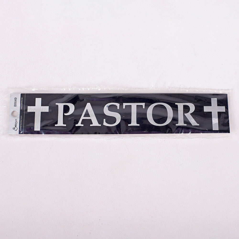 DECAL VINYL  PASTOR CHROME PK6