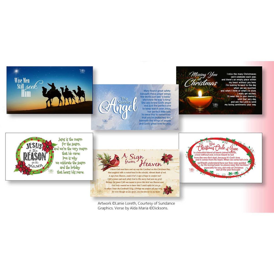 Inserts Christmas Cherishables 6 Pack by Dicksons