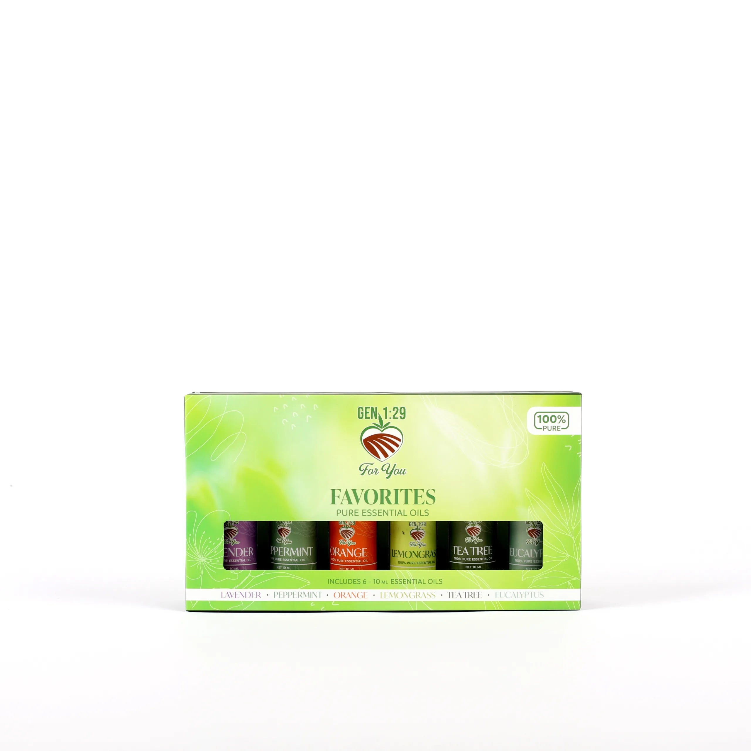 FAVORITES - PURE ESSENTIAL OILS 6CT