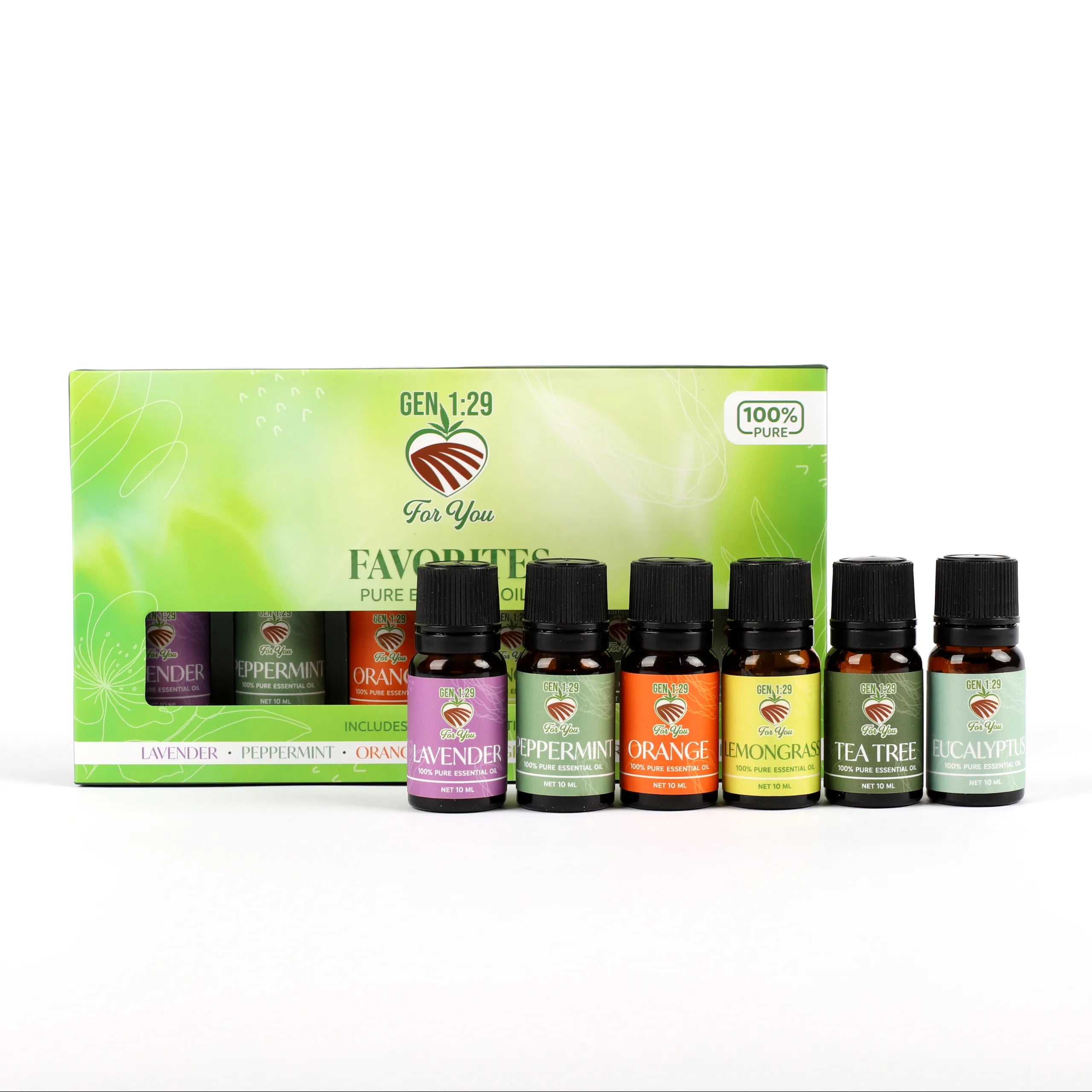 FAVORITES - PURE ESSENTIAL OILS 6CT