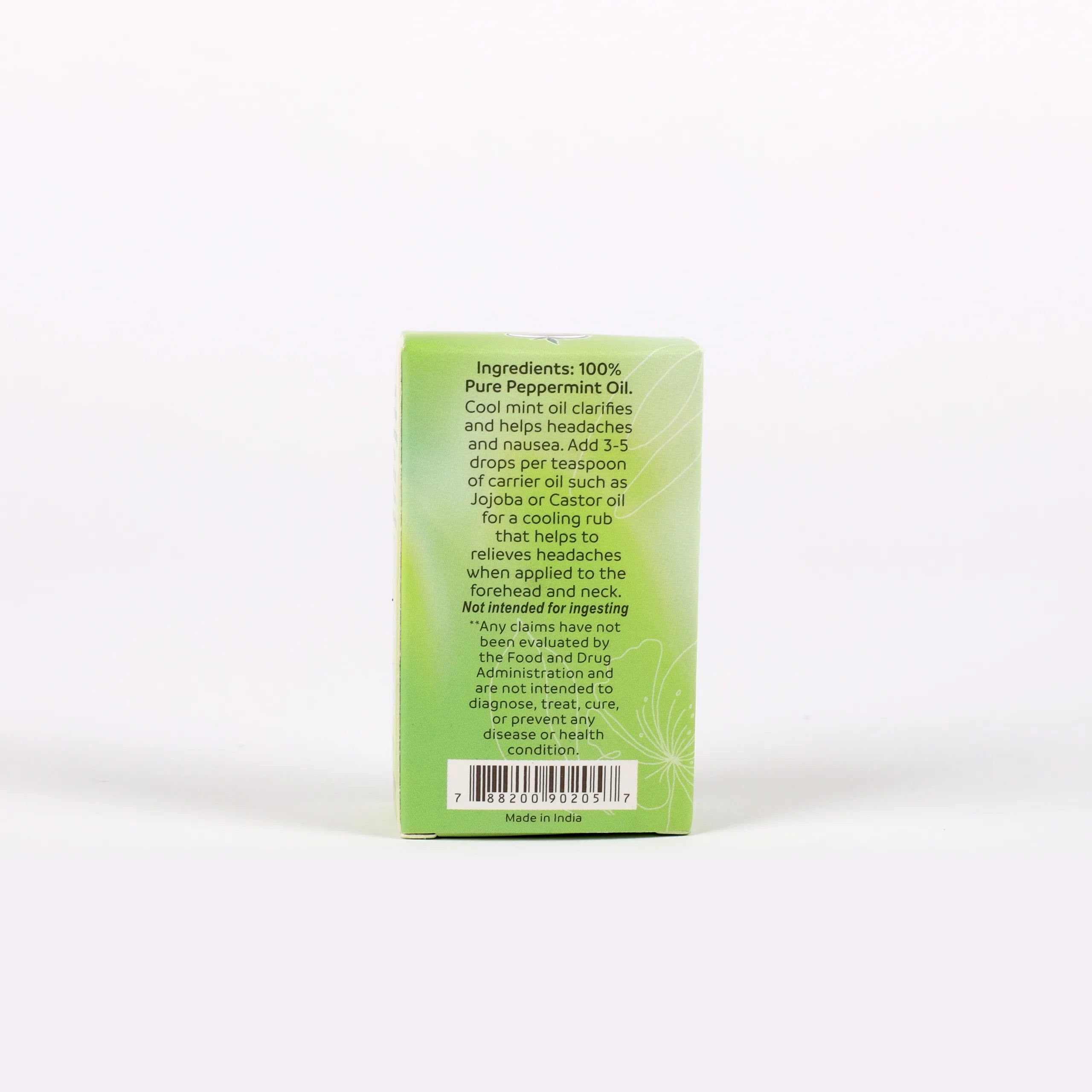 PURE ESSENTIAL OIL PEPPERMINT 10ML