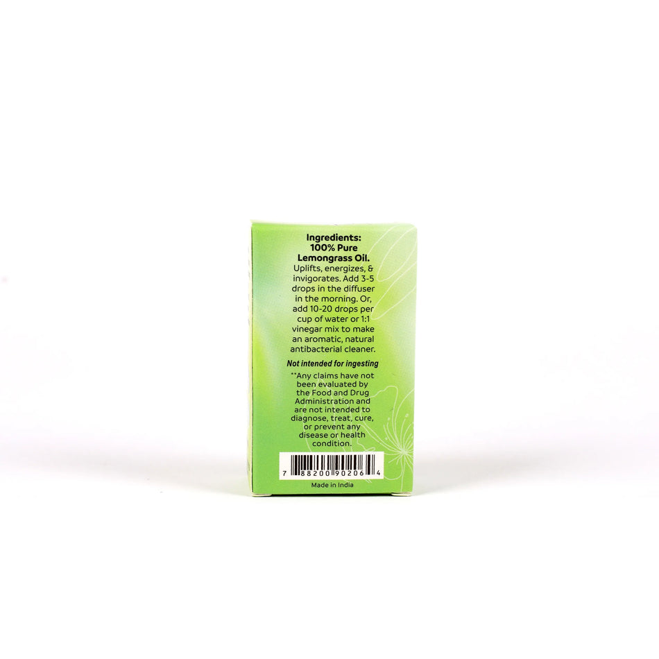 PURE ESSENTIAL OIL LEMON GRASS 10ML