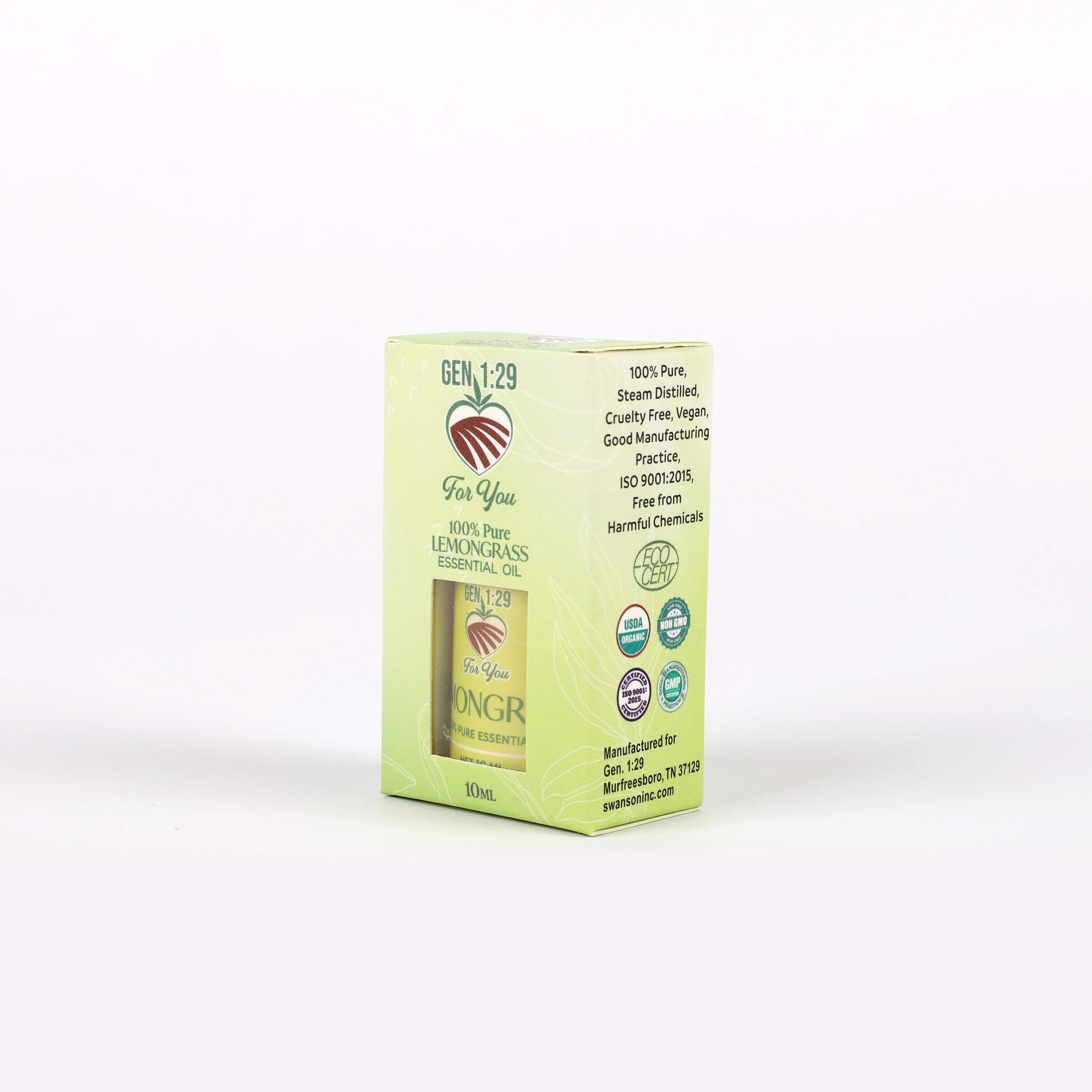 PURE ESSENTIAL OIL LEMON GRASS 10ML