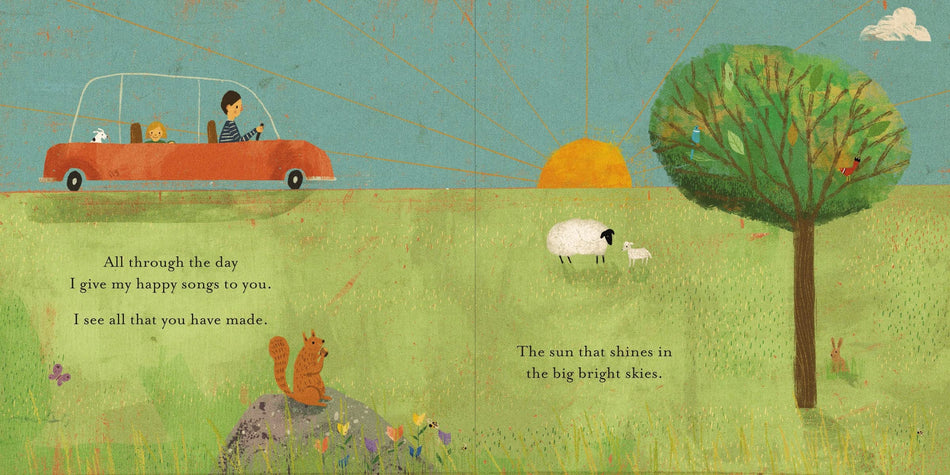 Happy: A Song of Joy and Thanks for Little Ones, based on Psalm 92. by HarperCollins, product view 2