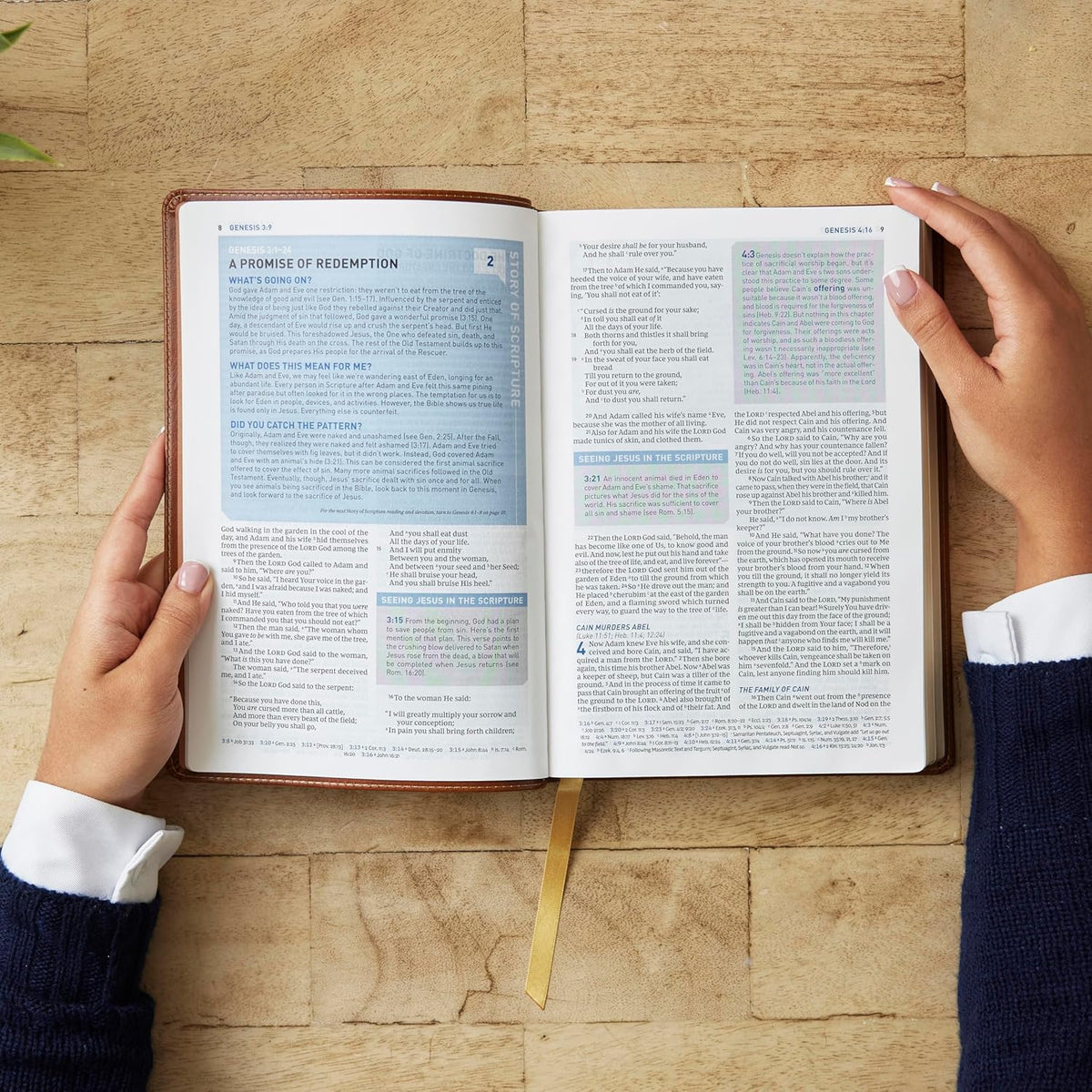 Student Study Bible: A Guide to Knowing and Living God’s Word (NKJV, Red Letter, Comfort Print) – Softcover, product view 7